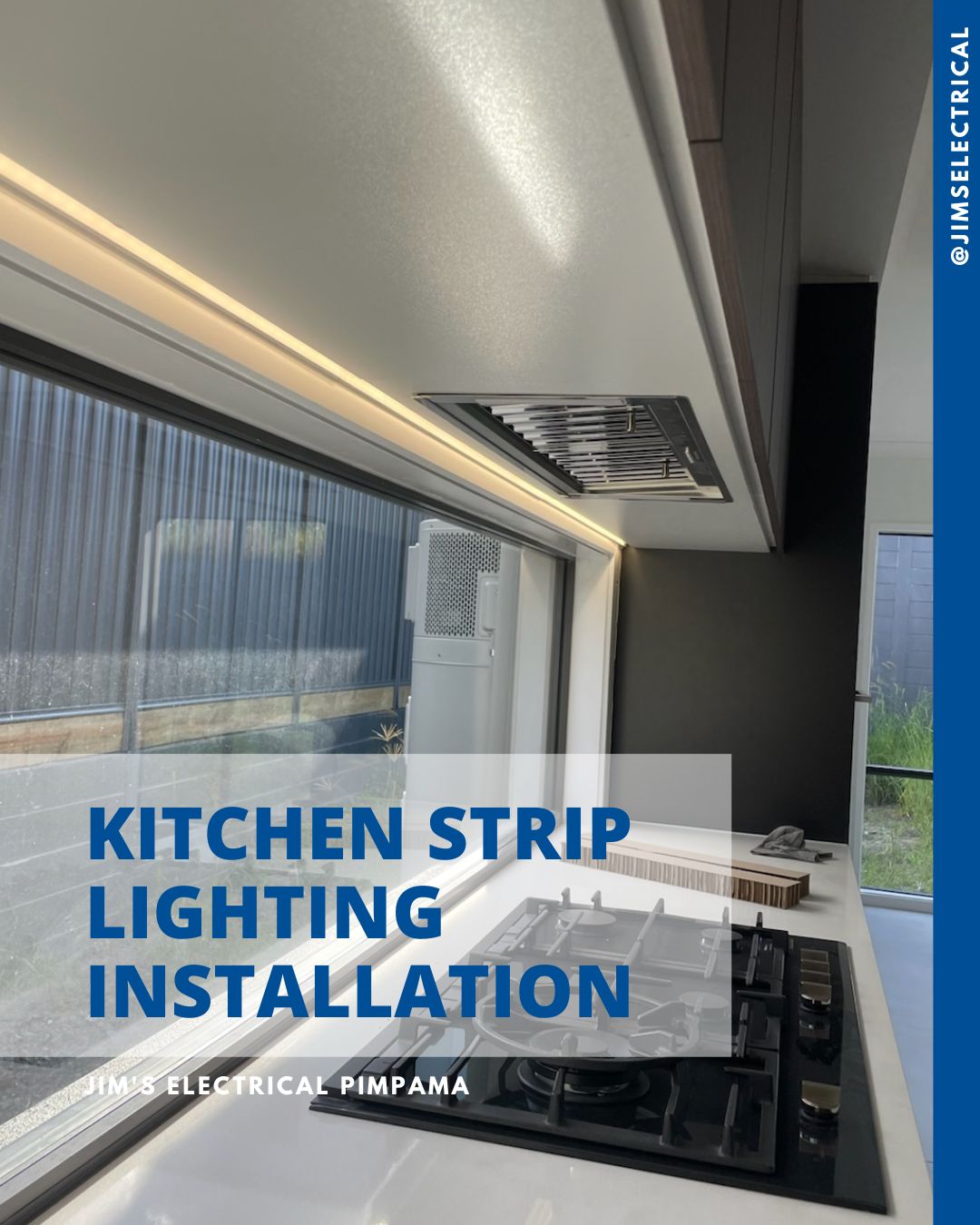 Kitchen Strip Lighting Installation